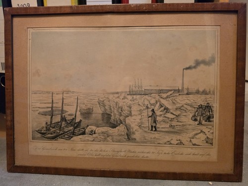 Antike lithografie 1839 - antike,