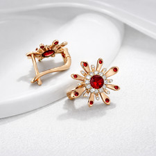 Luxus Damen Ohrringe 585