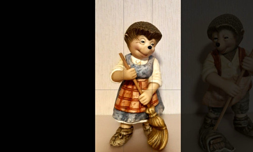 Göbel mecki figur - mecki, mädchen