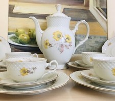 Antik Edel Art Déco Porzellan