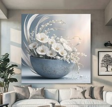 LEINWAND BILD ER BIS 140x140x5