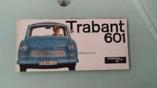 Trabant 601 colour brochure