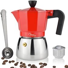 Milu Espressokocher Induktion 3 6 9 Tassen Aluminium Edelstahl Mokkakanne B-WARE