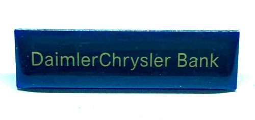 Daimler chrysler bank - bank, pin