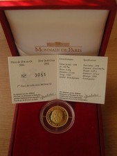 Gold-Euro - Monaco - 20 Euro Fürst Rainer 2002 mit Etui - PP -  *TOP*