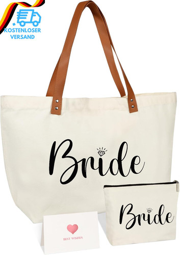Braut geschenk tasche - braut, mit