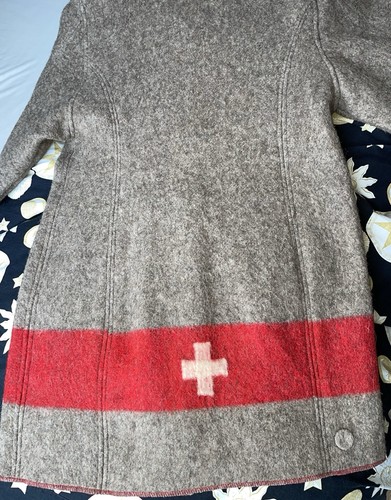 Damenmantel wolle schweizer - s,