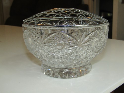 Vintage kristall pressglas - kristall,