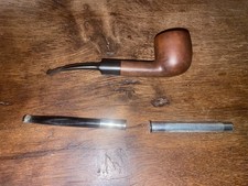 Pfeife CHACOM 124 Filter, Made In France, guter Zustand mit Stanwell-Beutel Top