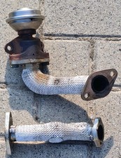 Audi A4 B6 2.5l V6 TDI AGR Ventil PIERBURG + Rohre 059 131 503