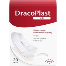 DracoPlast Soft Pflaster Set – Strips + Rolle 10x 8cm x1m