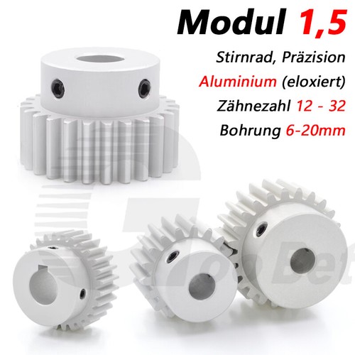 Zahnrad stirnrad aus - zahnrad, aluminium
