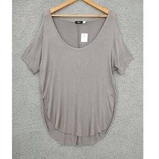 BDG Top Women Large Gray Urban