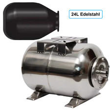 ✅ 24L Edelstahl Druckkessel