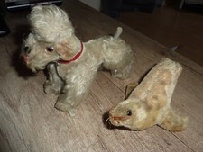 2 X URALT STEIFF ?? PUDEL UND