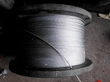 3 m Stahlseil Drahtseil  3mm Meterware