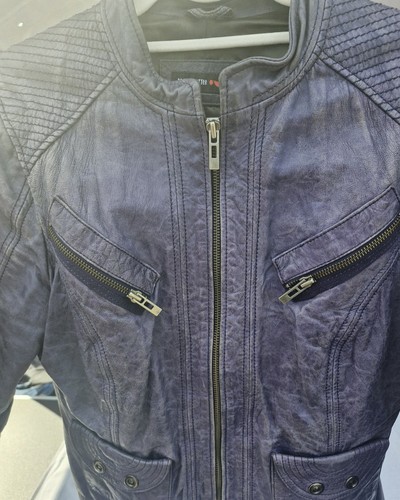 Lederjacke rockgewitter damen - lederjacke,