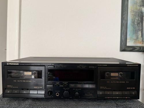 Pioneer w550r double - ct-w550r,