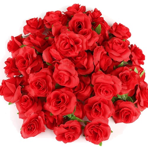 Künstliche blumenköpfe rosen - künstliche,