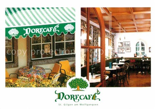 Gilgen wolfgangsee dorfcafe - st,