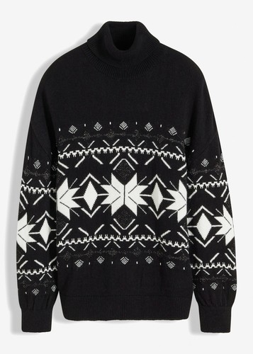 Norwegerpullover mit glitzer - norwegerpullover,