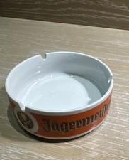 Jägermeister Aschenbecher Set 3 Stück Ø 12 cm Keramik Vintage 80er NOS