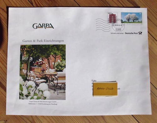 Garpa ganzsache 55 - 0,45,