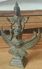 Bronze statue the vishnu - the,