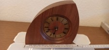 Kaminuhr / Tischuhr aus Holz  - Uhrwerk batteriebetrieben