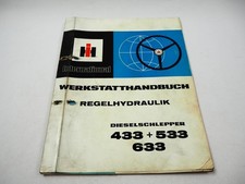 IHC 433 533 633 Dieselschlepper Regelhydraulik Werkstatthandbuch Reparatur 1975