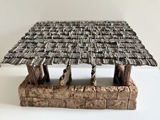 Schleich 42030 Ritter Stallung Pferde Stall Unterstand Burg Zubehör Ritterwelt