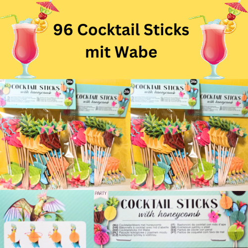 Cocktail stäbchen wabe - stäbchen,