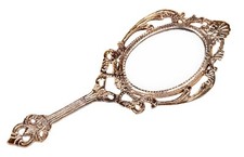 Eleganter Handspiegel Massiv