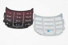 Original Nokia 3600 Slide Tastatur Keymat Tastaturmatte Keypad Weinrot NEU