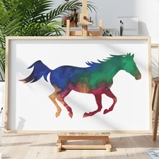 Pferd Tier v2 Schablone Malen