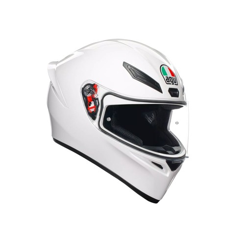 Agv solid mono white - s,