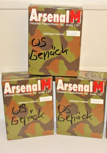 Arsenal resin 3x us - arsenal, 1:87