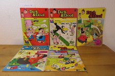Dick & Doof Comic kleines Konvolut mit 5 Heften Nr. 136, 137, 141, 142 und 144