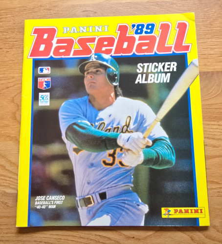 Panini baseball leeralbum - panini,