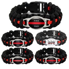 Paracord Feuerwehr Armband