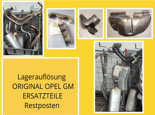 Lagerauflösung orig opel - lagerauflÖsung,