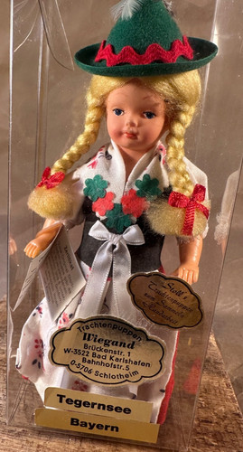 Vintage german trachtenpuppen - vintage,