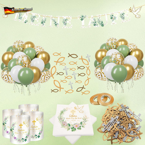 Taufdeko für jungen - taufdeko,