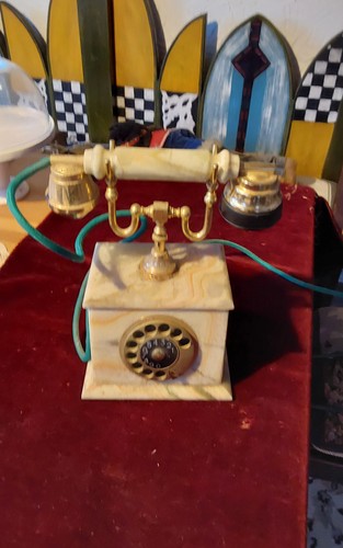 Telefon onyx marmor - onyx, vintage