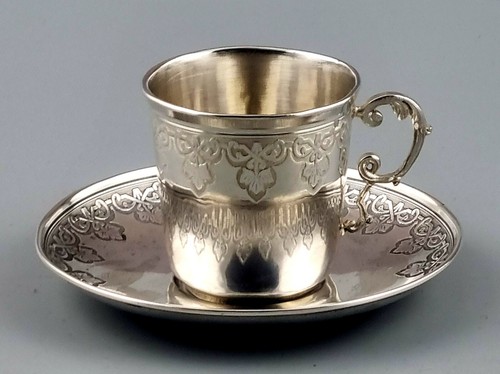 Mokkatasse 950er silber mocca - 950er,