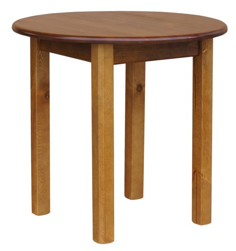 Runder kiefer tisch esstisch - kiefer,