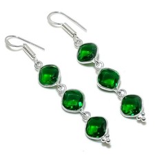 Handgefertigter Chromdiopsid