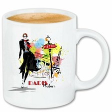 Kaffeetasse PARIS MODERN FASHION LOVE BEAUTY PEOPLE NYC CLOTHING GIRL NEW YORK