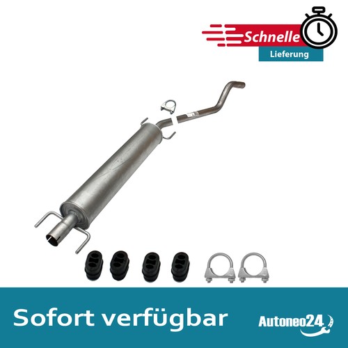 Auspuff mittelschalldämpfer - auspuff,