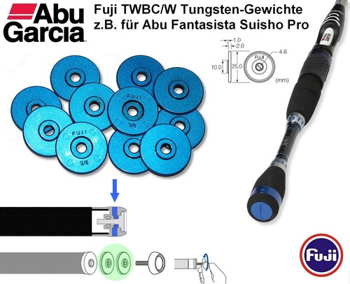 Fuji twbc tungstengewicht - twbc/w,